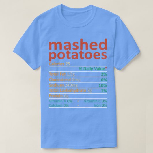 Masker Aardappelvoeding Feit Retro T-shirt (Design voorkant)