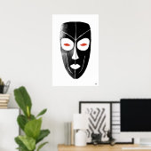Masker - Archief Art Print (Thuiskantoor)