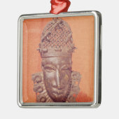 Masker, Benin Metalen Ornament (Links)