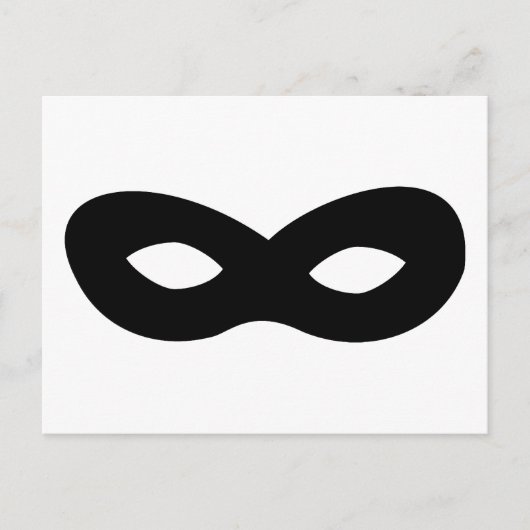 Masker Briefkaart (Voorkant)