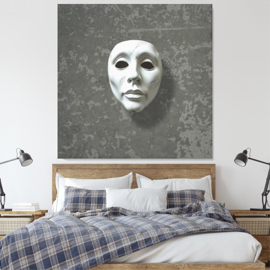MASKER CANVAS AFDRUK (Insitu (Slaapkamer))