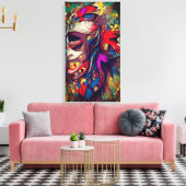 Masker Canvas Afdruk (Insitu (Woonkamer))