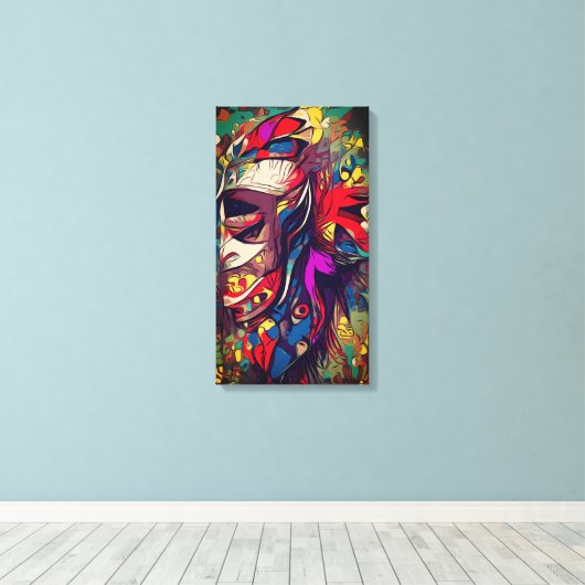 Masker Canvas Afdruk (Insitu (Houten vloer))