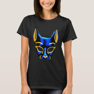 Masker Egypte Farao Spirit Cat Groot T-shirt