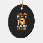 Masker en ontsmettingsmiddel Halloween Geest Ontwe Keramisch Ornament (Rechts)
