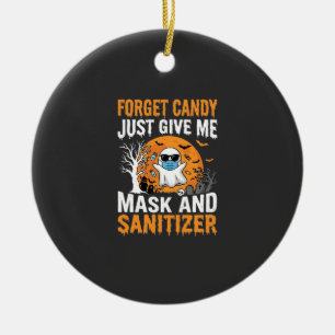Masker en ontsmettingsmiddel Halloween Geest Ontwe Keramisch Ornament