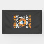 Masker en ontsmettingsmiddel Halloween Geest Ontwe Spandoek (Horizontaal)