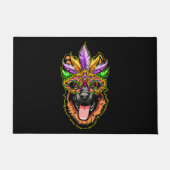 Masker German Shepherd Deurmat (Voorkant)
