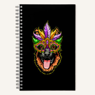 Masker German Shepherd Notitieboek