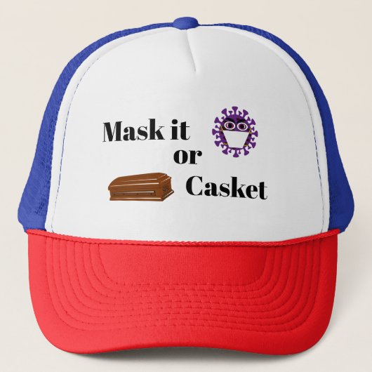 Masker het of Pet van de Kast (Voorkant)