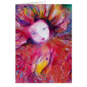 MASKER IN RODE Venetiaanse Carnaval Gezichten