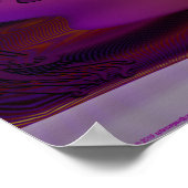 Masker Mardi Gras Trompe l'oeil-V-2 R Poster (Hoek)