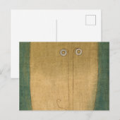 Masker of Fear, 1932, door Paul Klee Briefkaart (Voorkant / Achterkant)