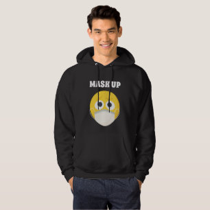 Masker omhoog hoodie