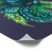 Masker - Peacock Poster (Hoek)