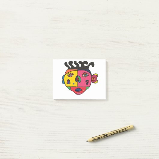 Masker Post-it® Notes (Op bureau)