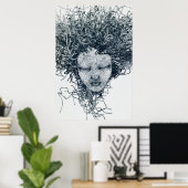 Masker Poster (Thuiskantoor)