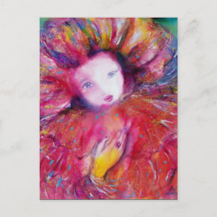 MASKER ROOD UITNODIGING BRIEFKAART