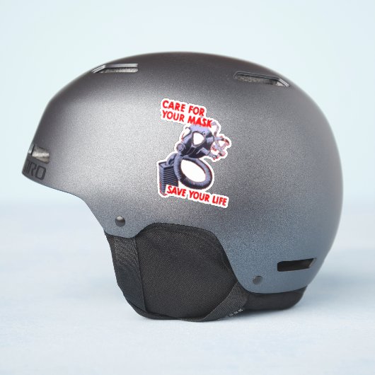 MASKER STICKER (Helm Zijkant)