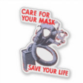 MASKER STICKER (Voorkant)