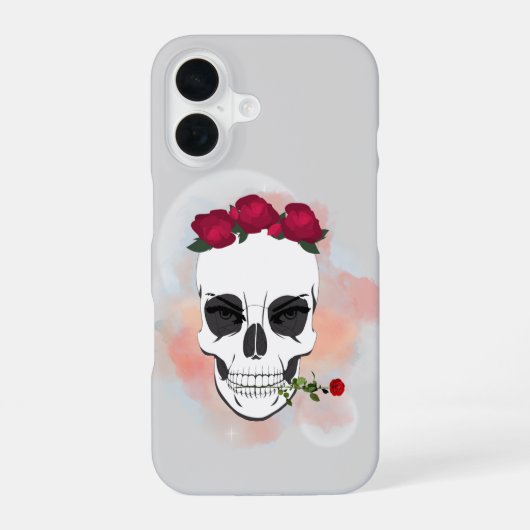 Masker telefoonhoesje iPhone 16 hoesje (Achterkant)