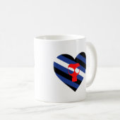Masker trots koffiemok (Voorkant rechts)
