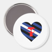 Masker trots magneet (Voorkant / Achterkant)