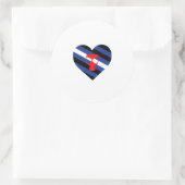 Masker trots ronde sticker (Tas)