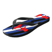 Masker trots teenslippers (Schuin)