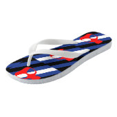 Masker trots teenslippers (Schuin)