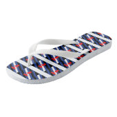 Masker trots teenslippers (Schuin)
