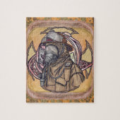 Masker Up Brandweerman puzzel Legpuzzel (Verticaal)