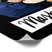 Masker UP Rosie de Riveter Poster (Hoek)