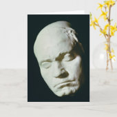 Masker van Beethoven, dat uit het leven op de Kaart (Gele Bloem)