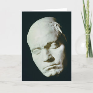 Masker van Beethoven, dat uit het leven op de Kaart