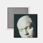 Masker van Beethoven, uit het leven genomen op de  Magneet (Voorkant / Achterkant)