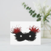 Masker van de fantoomarm briefkaart (Staand voorkant)