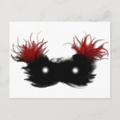 Masker van de fantoomarm briefkaart (Voorkant)