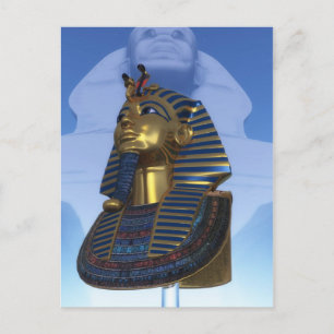 Masker van de farao briefkaart
