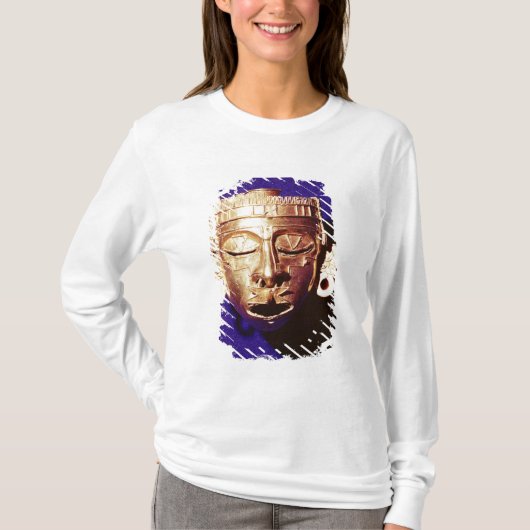Masker van de god Xipe Totec T-shirt (Voorkant)