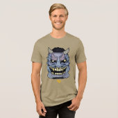 Masker van Glenn IV Tri-Blend Shirt (Voorkant volledig)
