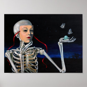 "Masker van het leven" van het Poster Christiane C