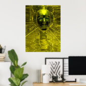 Masker van Nefertiti Poster (Thuiskantoor)