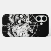 Masker van Pijn Occulte Streetwear Case-Mate iPhone Case (Achterkant (horizontaal))
