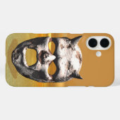 Masker van Stone Case-Mate iPhone Case (Achterkant (horizontaal))