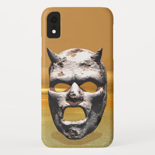 Masker van Stone Case-Mate iPhone Case (Achterkant)