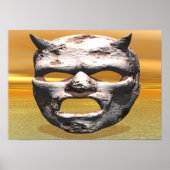 Masker van Stone Poster (Voorkant)