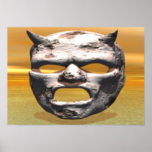 Masker van Stone Poster