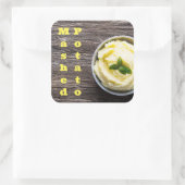 Masker Vierkante Sticker (Tas)