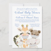 Masker voor baby's met een overvloedig Baby shower Kaart (Voorkant)